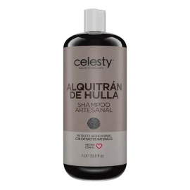 Celesty Kit 6 Shampoo Alquitrán De Hulla Control Psoriasis Caspa 1lt