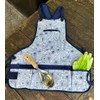 Garden Works Ironwood Tools Garden Apron, 9.65-inch Height, Floral Pattern,