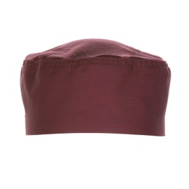 Chef Works Unisex Cool Vent Chef Beanie, Merlot, One Size