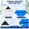2026 Powerful Magnetic Window Cleaner Dual Sided High Efficiency Glass
