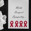 WANDIC Red Ribbon Awareness Sticker, 500 PCS Ribbon-Shaped Stickers in