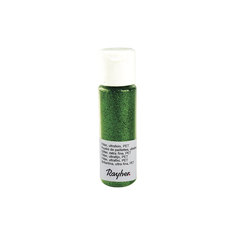 RAYHER 39420428 Glitter Ultra Fine PET Small FlÃ ¤ Schchen