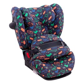 JYOKO Kids Cover Compatible with Cybex Pallas G I-Size (Pallas G, Happy Dino)