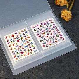 [SS62] Nail Book Nail Supplies Storage Transparent Nail Tools / [에스에스62]네일 북 네일용품 수납 투명 네일도구