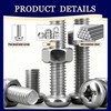 Dianrui 1120PCS 304 Stainless Steel Metric Micro Screws Nuts Assortment,