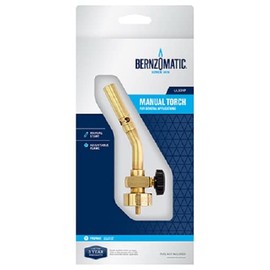BernzOmatic Basic Use UL2317 Brass Pencil Flame Propane Torch Head (Yellow, 4-Pack)