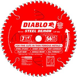 Diablo D0756F Steel Demon Ferrous Cutting Saw Blade