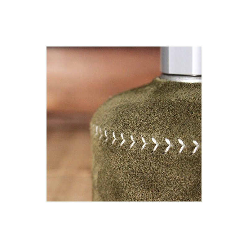 What Will Be Will Be Suede Leather OD Gas Cans