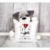 SpecialMe® Cushion Cover with German “Ich Deins, Du Meins, Wir