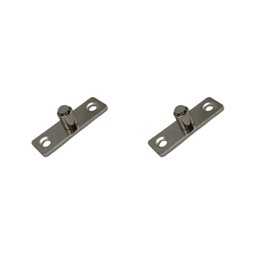 Floor Guide Floor Roller Guide for Wooden Sliding Door Guide Roller with Ball Bearing Roller Door Sliding Door Fitting Accessories for Sliding Door 40 x 13 x 12 mm Pack of 2