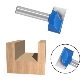 Hsthe Sea 5 Set Floor Cleaning Blades with Shank, Router Blades with 8mm Shank, Surface Router Bit for Wood, Woodworking (10mm, 16mm, 22mm, 25mm, 32mm)