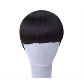 CEXIN Bangs Wig, With Bangs, Headband Hair Extension, Point Wig, Cut, Heat Resistant, Thick, Full Bang Bangs, 3 Types