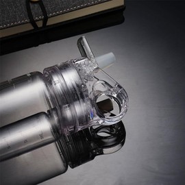 Peakloong High Hydrogen Concentration Hydrogen Water Bottle Rich Hydrogen Water Bottle Hydrogen Water Generator and Minimal Hydrogen Water Generator Technology (Gold+Transparent)