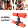 Sit Up Assistant Device Red Powerful Suction Cup Iron Foam