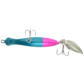 Ams Design (ima) #ST40-008 Santis Metal Jig, 3.0 inches (76 mm), 1.4 oz (40 g), Blue Pink Lure