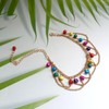 Faruodis Jingle Bells Anklet Bracelet Colorful Bells Tassels Anklet Boho