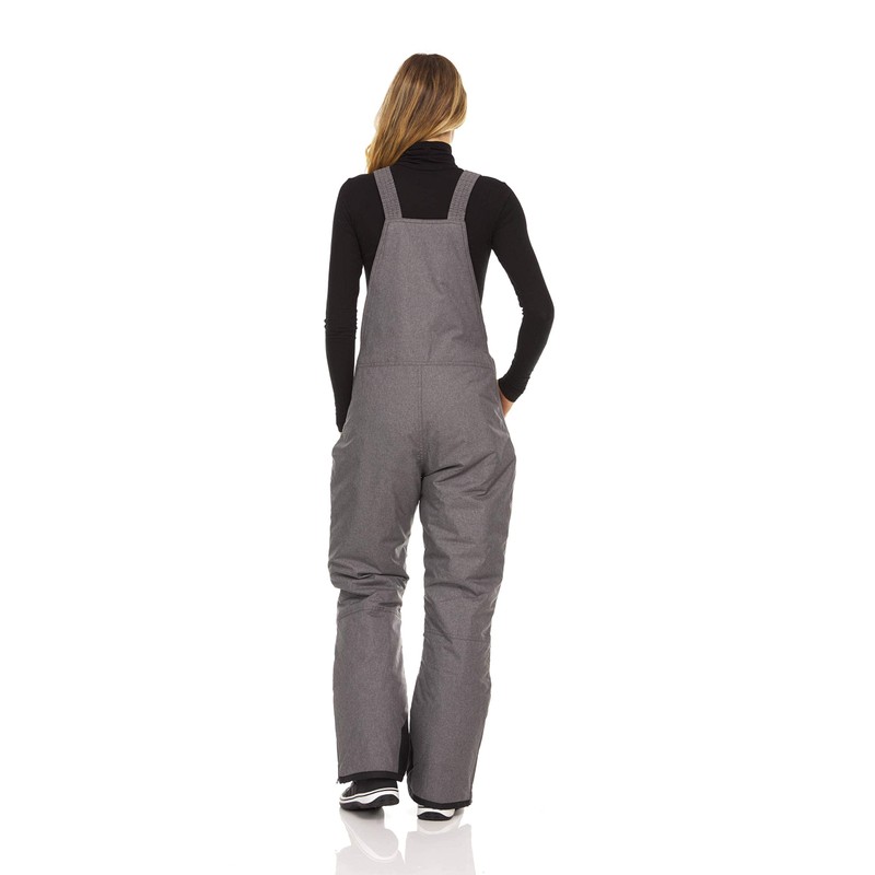 Arctic Quest Womens Ski Snow Bibs Pants Insulated Water Resistant
