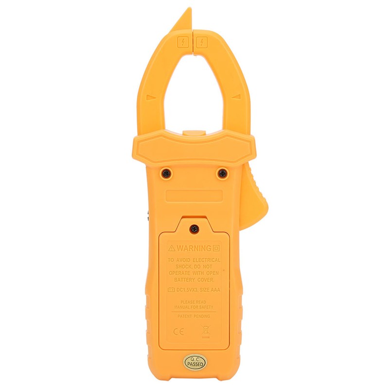 Digital Clamp Meter Multimeter Tester AC DC Plastic LCD Industrial