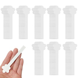 Acoeitl 100 Pcs Perfume Tester Strips White Fragrance Blotter Test Strips Paper Disposable Cologne Tester Strips Scent Testing Cards for Essential Oils Sampling (4.33x1.1 Inches