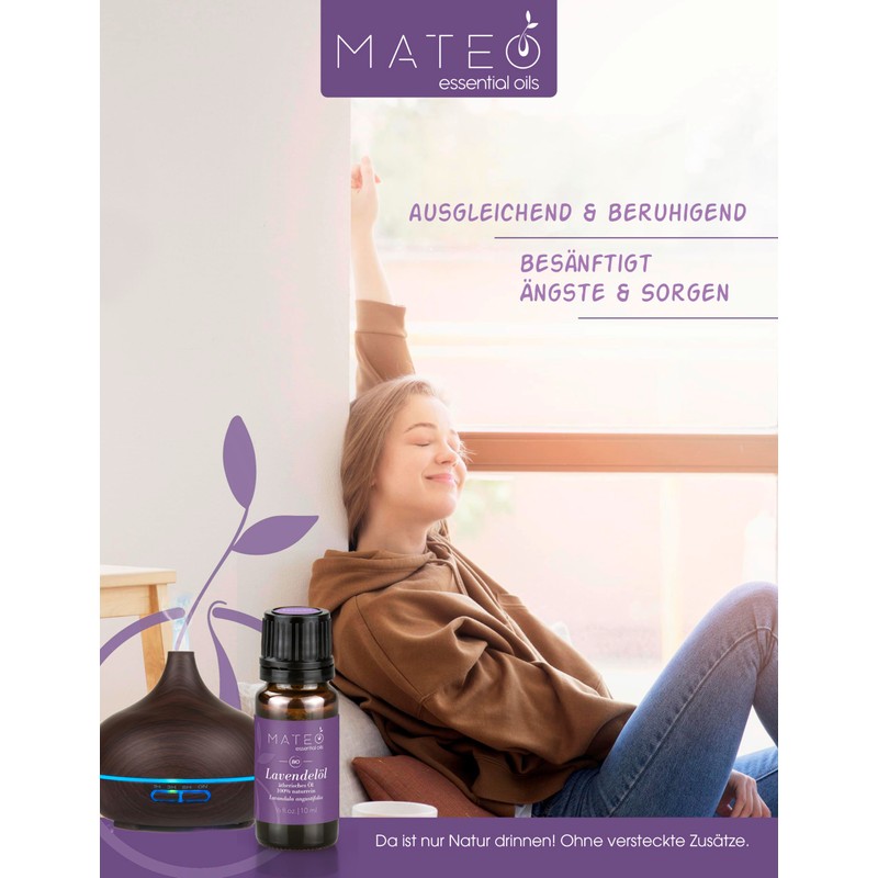 MateoEssentialsOils® 10ml Lavender