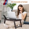 Laptop Desk for Bed with Fan Nnewvante 7 Angles &