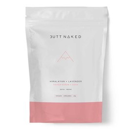 Butt Naked Body Himalayan + Lavender Body Scrub + Soak, 250g