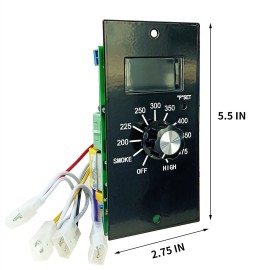 MARS CAMP Thermostat Kit Digital Replacement Parts Control Board Compatible with Pit Bo...