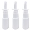 QUUPY 24PCS 30mL/1oz Empty Refillable Plastic Nasal Spray Bottle Container
