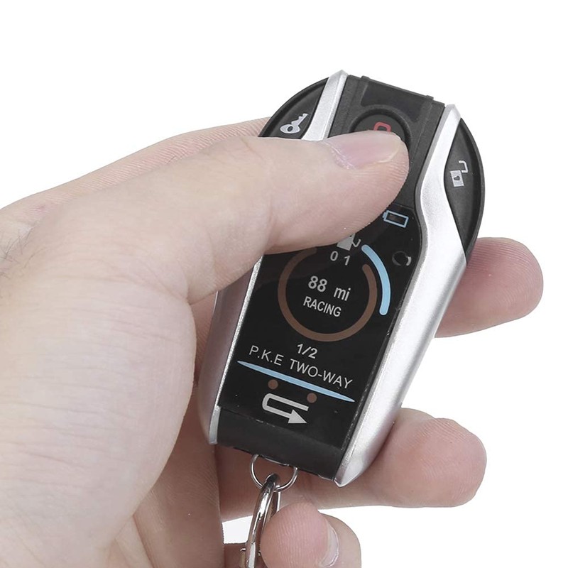 2 Way Alarm System Universal ABS Motorcycle Anti?Theft Remote Control