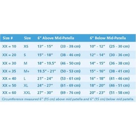 Breg Knee Brace Cotton Undersleeve (Large)