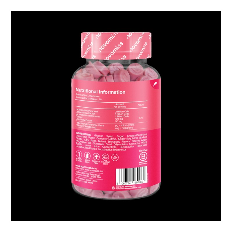 Novomins Women's Bio Balance 60 Gummies