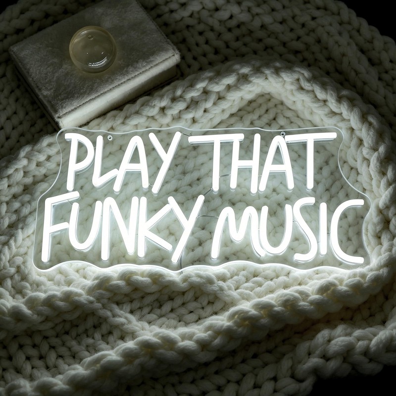 Funky Music Neon Sign for Wall Decor Led Neon Lights