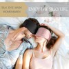 Loouforial Silk Eye Mask for Sleeping 2 Pack, 100% Natural