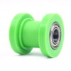 ANCLLO 2pcs Universal 10mm Chain Roller Nylon Guide Pulley Heavy
