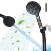 Hibbent High Pressure Shower Head with Handheld Spray Combo Rain