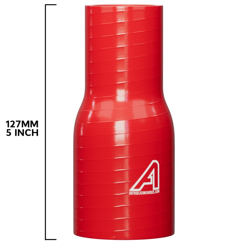 63mm (2.5") to 51mm (2") Straight Reducer Hose Coupler Intercooler