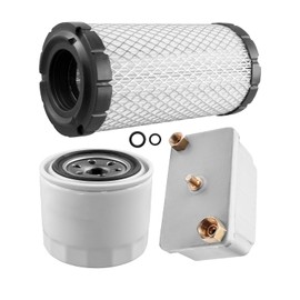 Vaticas Filter Kit Fit for Cummins Onan Quiet Diesel, Compatible with RV Diesel Generator HDKCA HDKCB A-C, Replace 1220893 1403071 1492513 LF3706 AF25550 FF236 B7152 BF806 RS3715