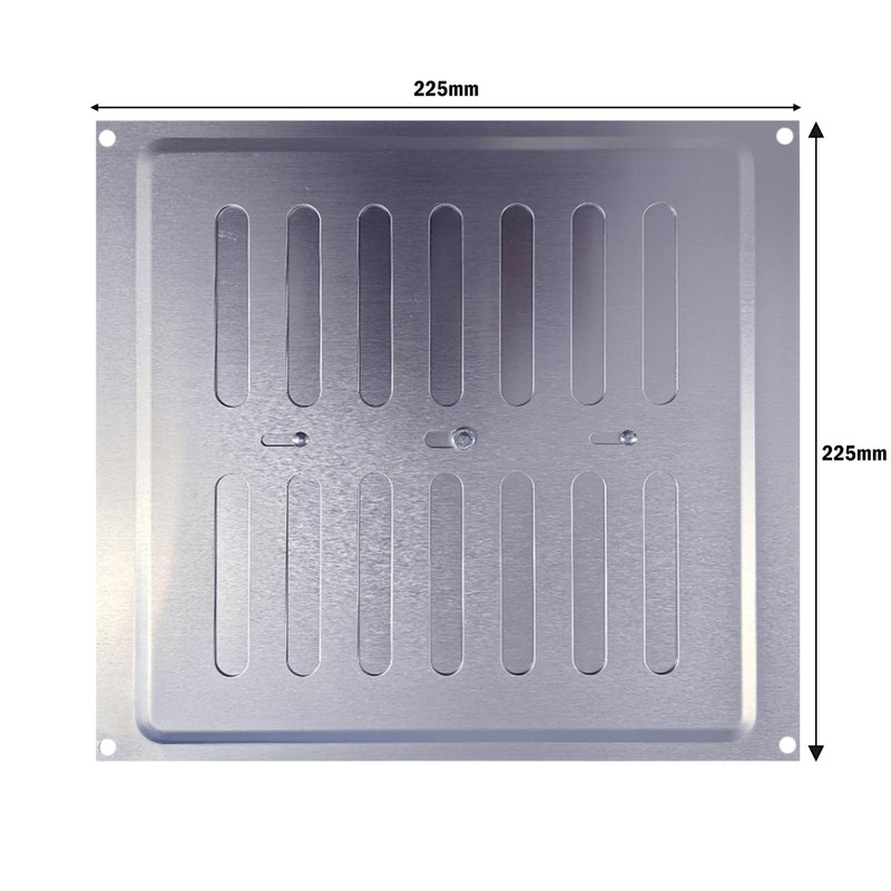 Aluminium Louvre Air Vent Air Grill Used for Ventilation Satin