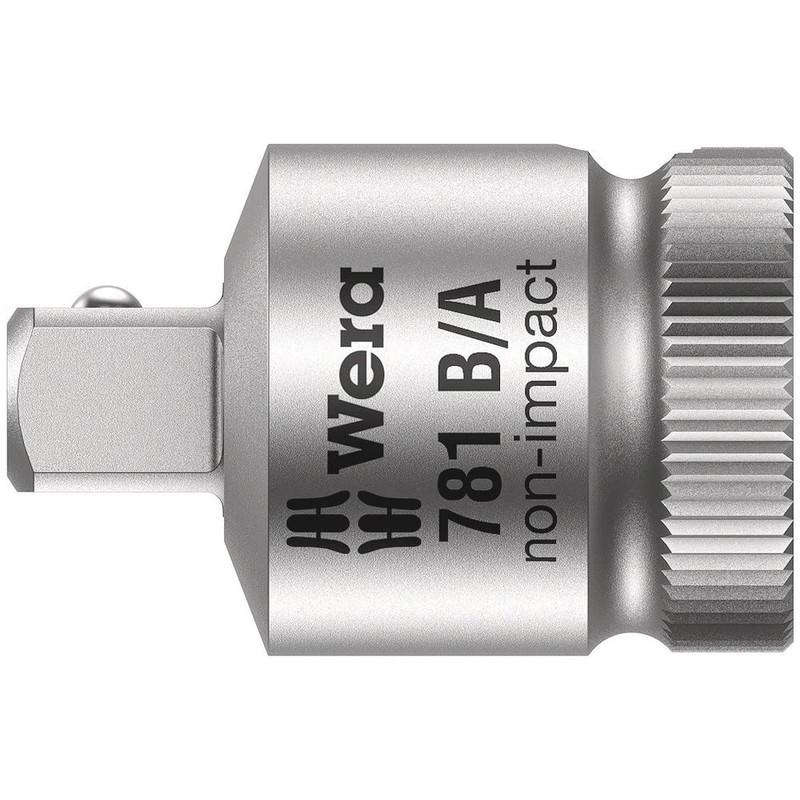 Wera 781 B/A Connector: 3/8" - 1/4" x 27 mm
