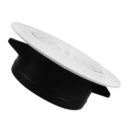 TEHAUX Adjustable Abs Air Vent Cover for Home Ventilation Durable Air Vent for Kitchen Bathroom Versatile Ceiling Soffit Use Temperature Regulation for Comfortable