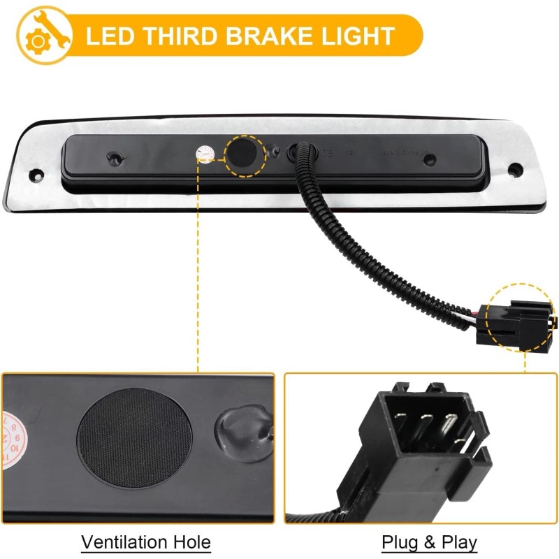 SP LED 3rd Third Brake Light Tail Cargo Lamp For