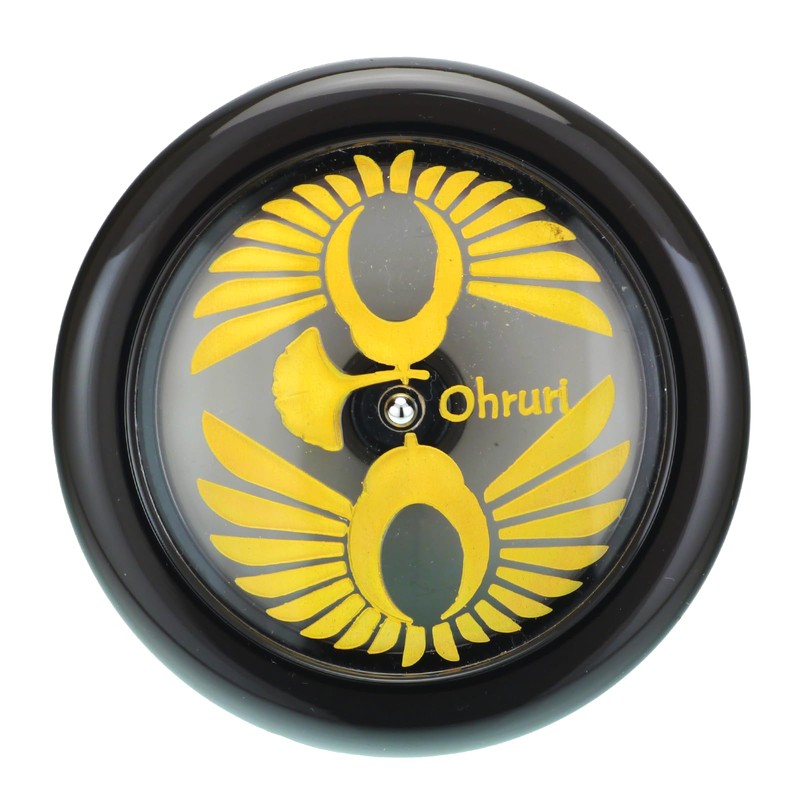 Spin Gear Certified Top Ooruri Hachioji Made Top (Smoke Black)