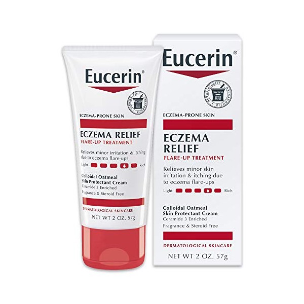Eucerin Eczema Relief Flare-up Treatment - Provides Immediate Relief for Eczema-Prone Skin - 2 oz. Tube