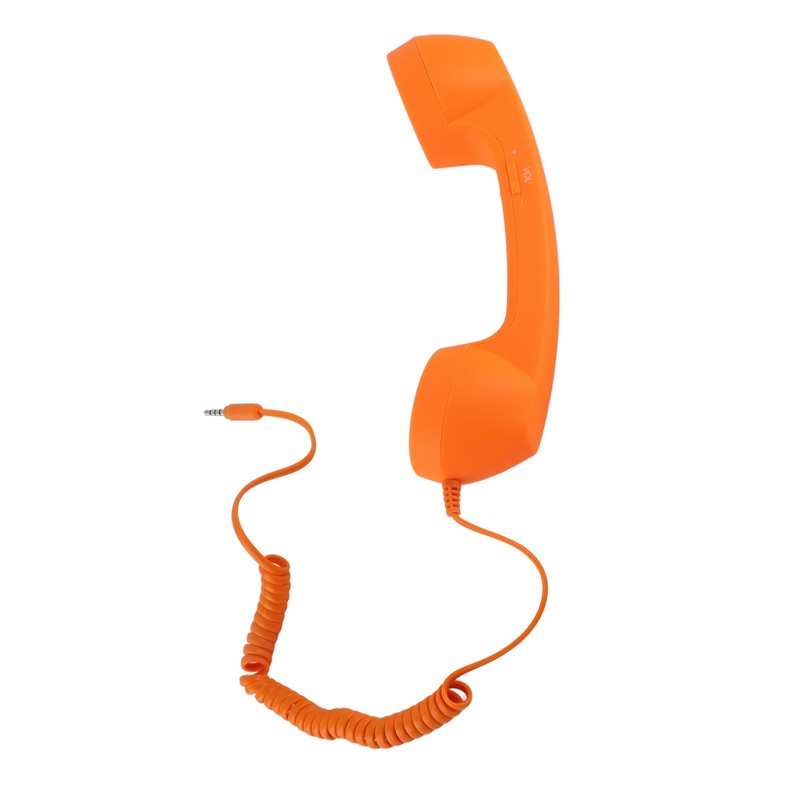 Cell Phone Handset USB C Radiation Proof Vintage Phone Handset