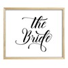 Darling Souvenir The Bride Sign Party Print Wedding Décor Signage