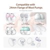 Flange Insert 15mm 6pcs, Flange Sizing Kit Compatible with Spectra