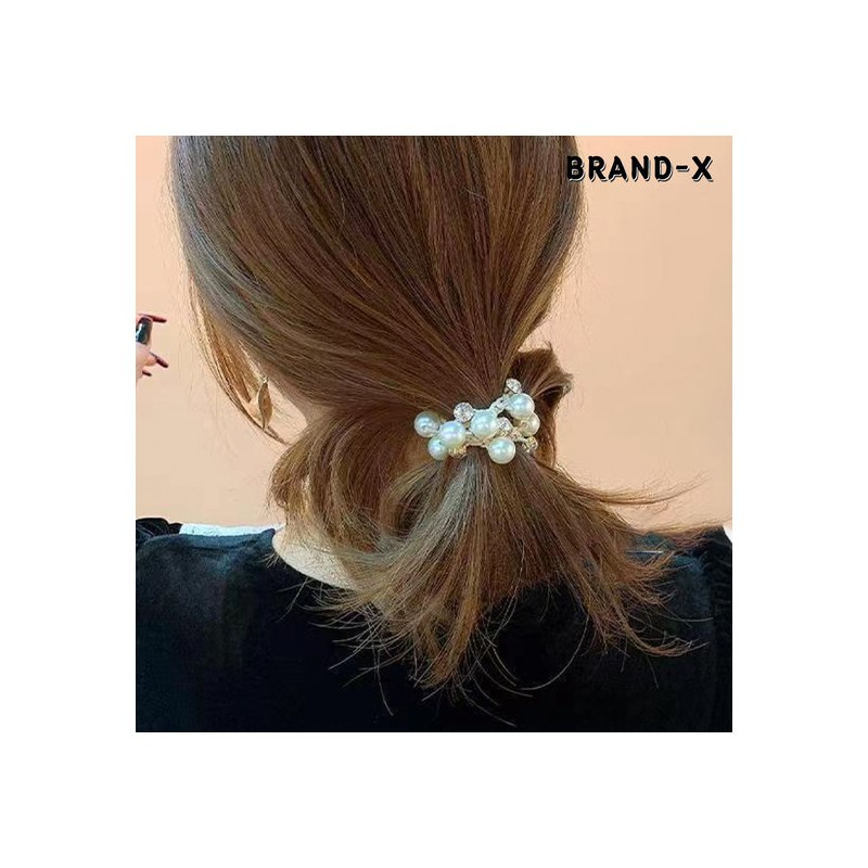 [Brand X] 3pcs Special Deal Pearl and Crystal Wiggly Hair