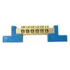 RLECS 2pcs Terminal Bus Bar Terminal Block Brass Wire Screw
