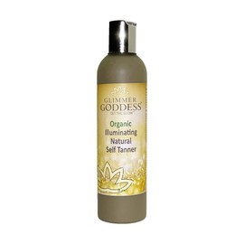 Glimmer Goddess Organic Self Tanner - Natural Tanning Lotion 8 oz