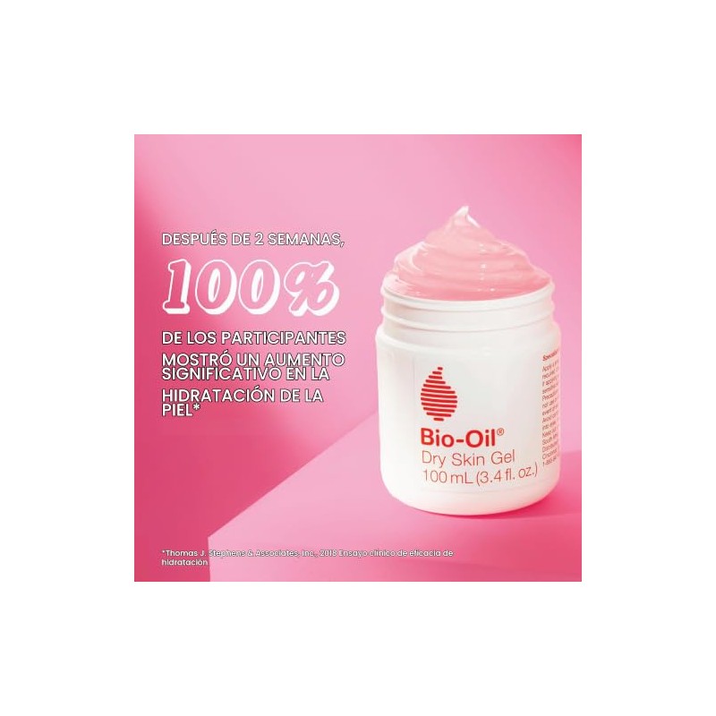Bio-Oil Gel para piel seca, humectante facial y corporal, hidratación